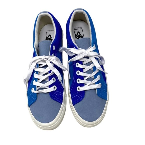 VANS OG Lampin LX Sneakers Low Suede Blue Shoes Casual Women's Size VN0A7Q4U6RE - Picture 10 of 11